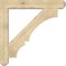 Ekena Millwork Balboa Craftsman Rough Sawn Bracket w/ Offset Brace, Douglas Fir, 8"W x 48"D x 48"H BKT0806X48X48BOA04RDF - alternate 3